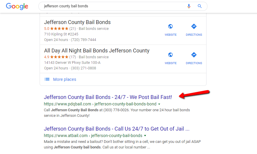 Jefferson County Bail Bonds