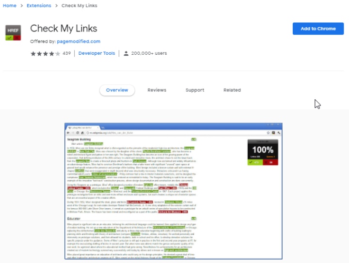 C:\Users\admin\DowCheck My Links - Chrome Web Store