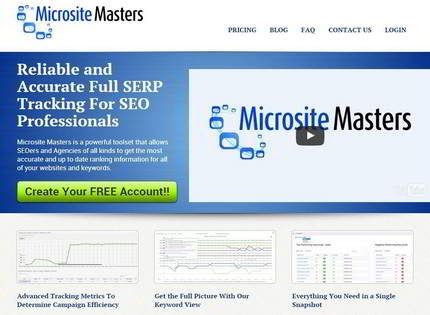 Microsite Masters Featured