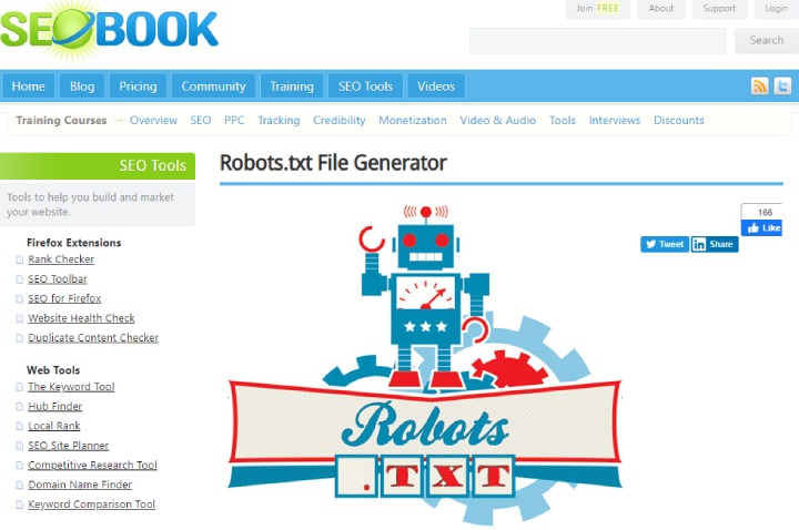 Robots.txt generator