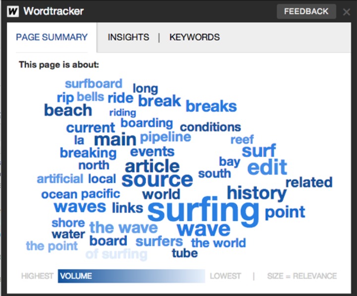 Wordtracker Scout