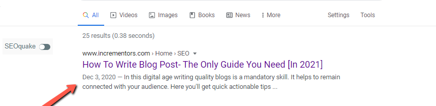 meta description