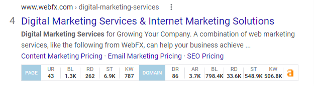 Seo toolbar