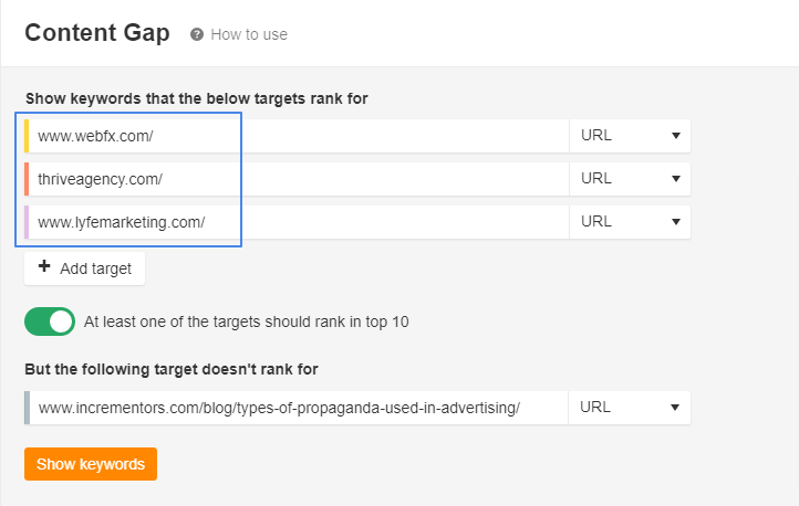 Competitor Analysis Example Competitor Analysis Example
