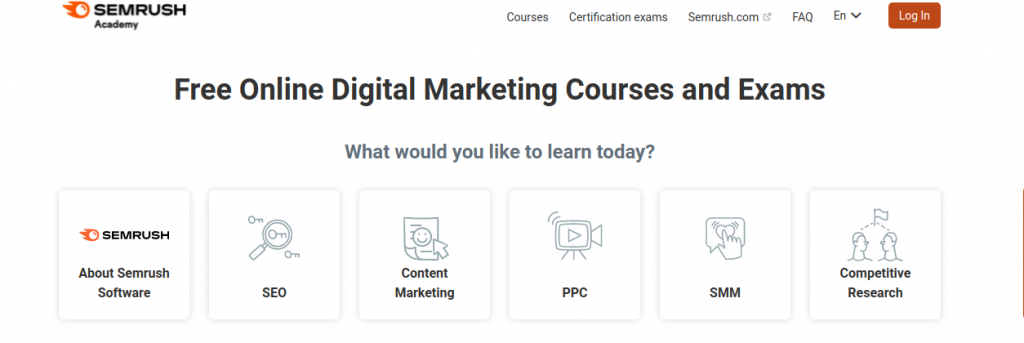 Semrush Academy