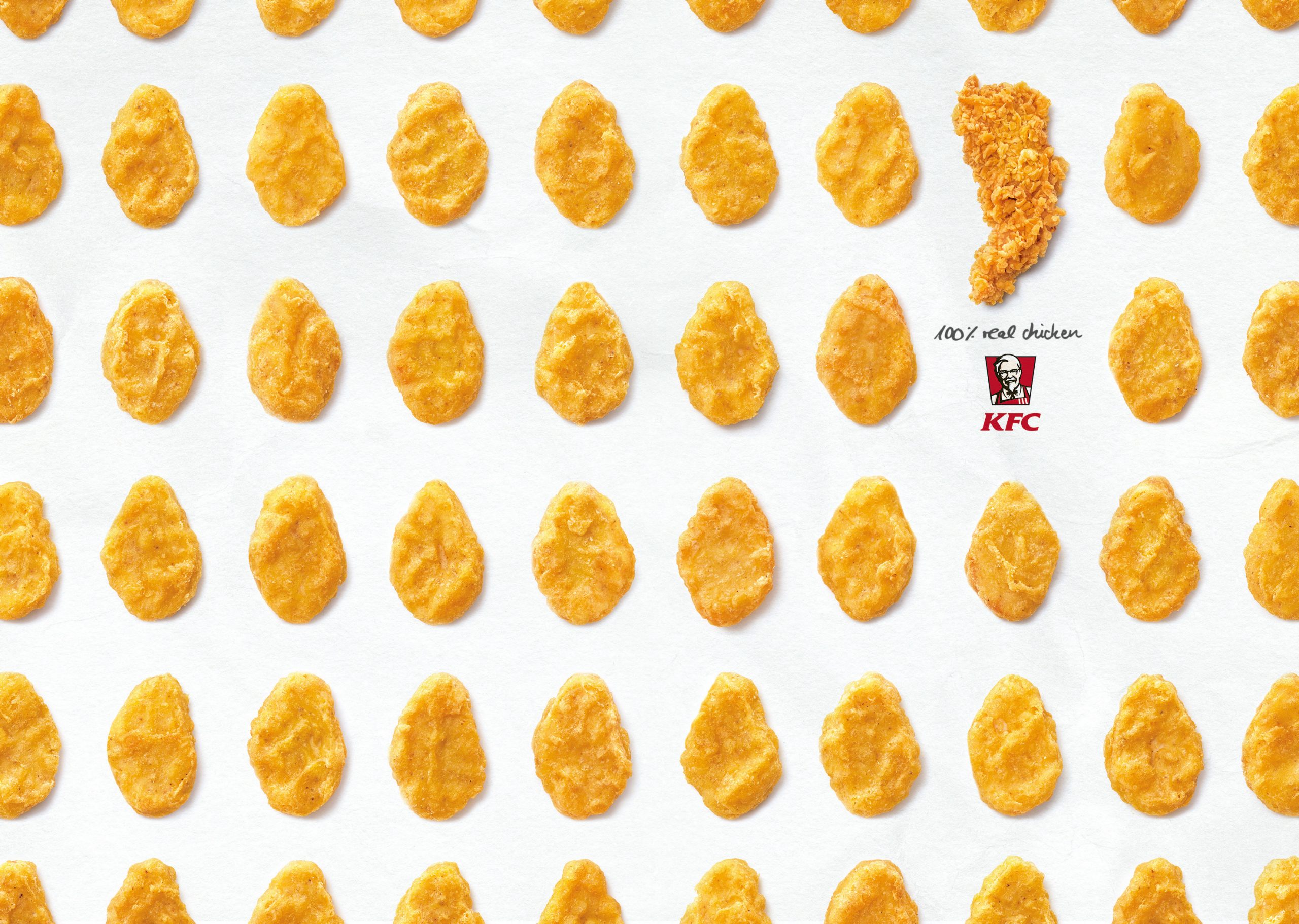 KFC- 100% Real chicken