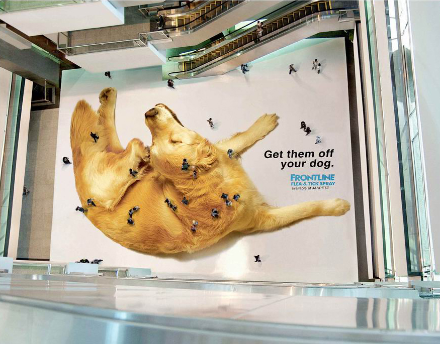 Frontline- Get Them off Your Dog