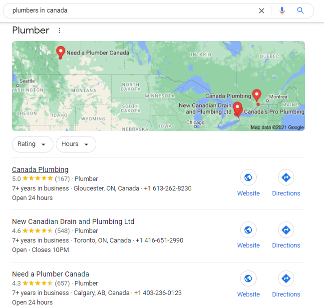 google my business