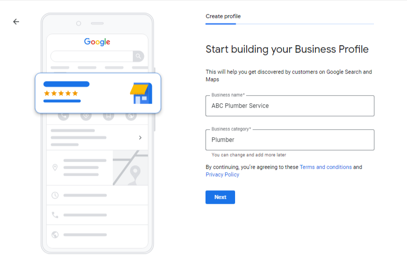 set google my business ac (step 2)