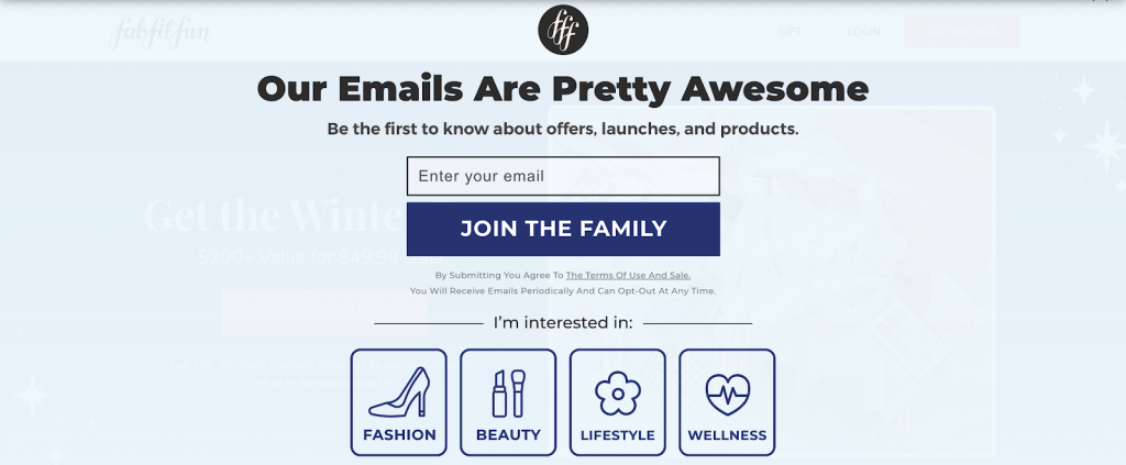 Creative call to action