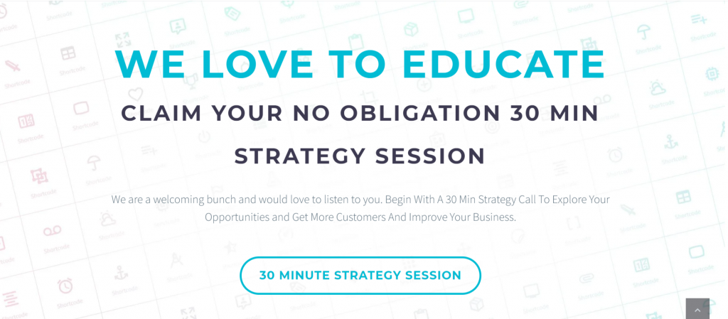 Build a landing page