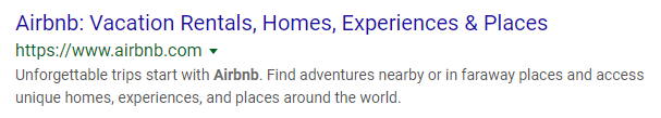 Airbnb meta example