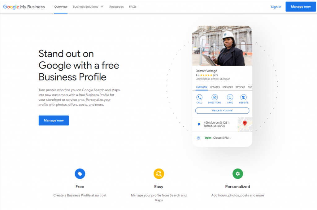 Google MY Business