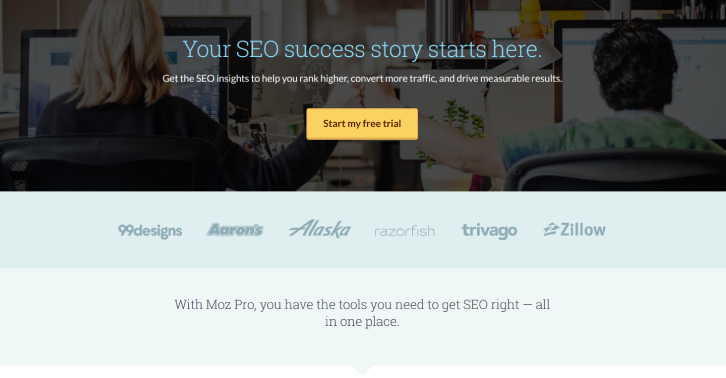 Moz Pro 30 Day Free-Trial Moz