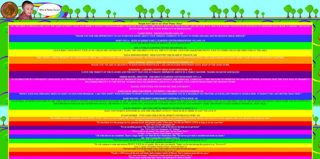 Bad Website Design