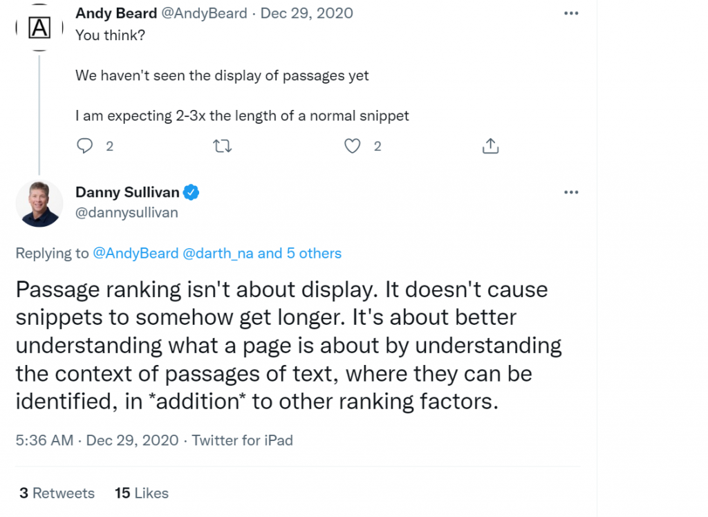 Danny Sullivan on Twitter