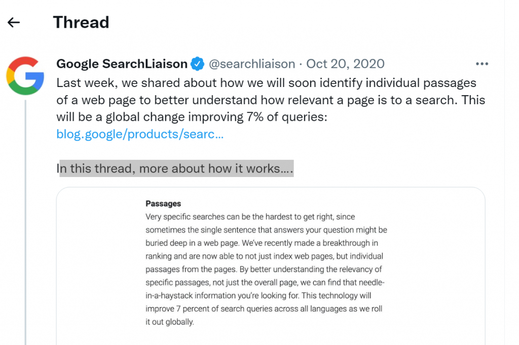 Google Search Liaison