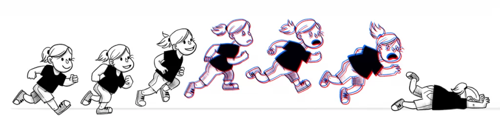 Motion Affected Animated Layouts