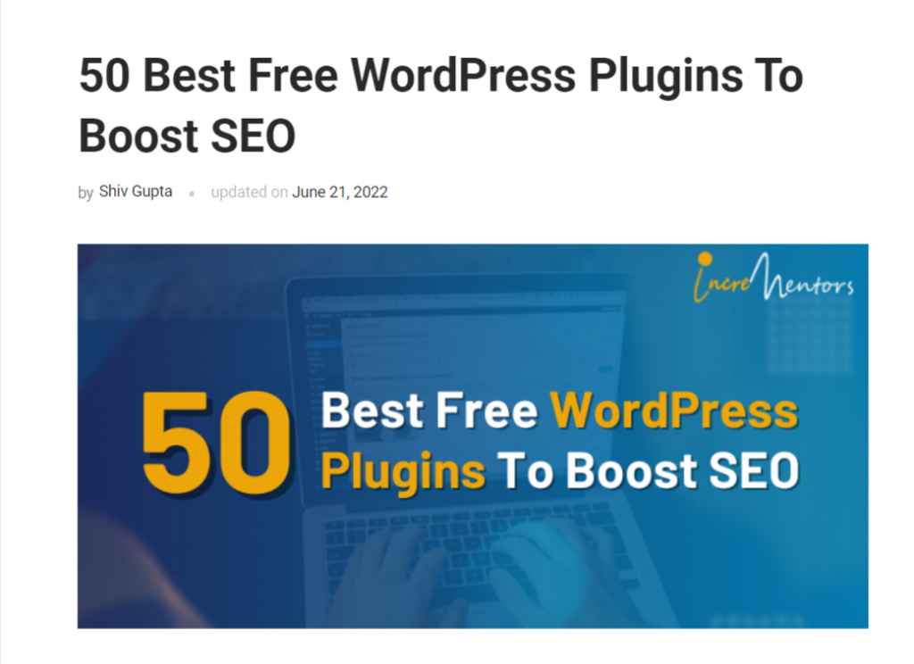 Organically Use The keywords