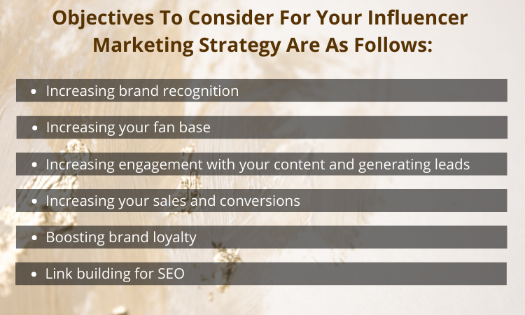 Influencer Marketing Strategy