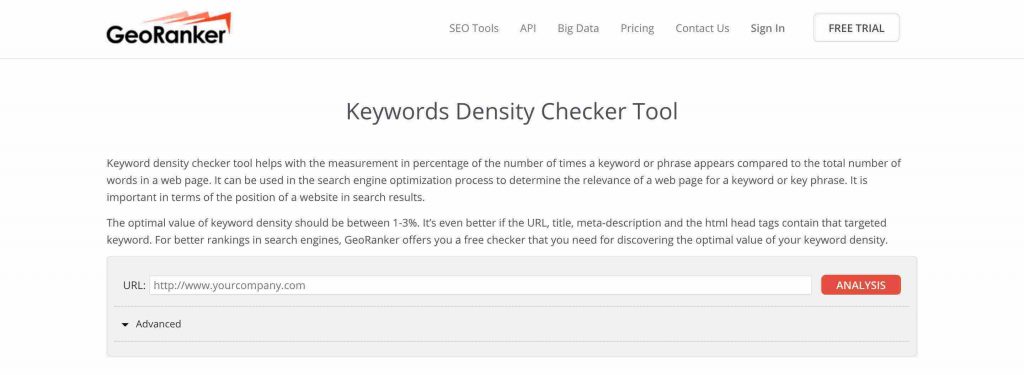 Keyword Density Regularly