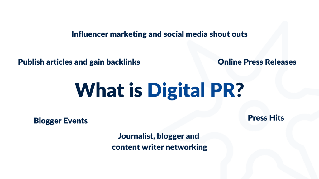What is digital PR