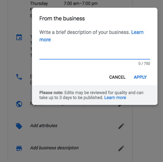 Business Description
