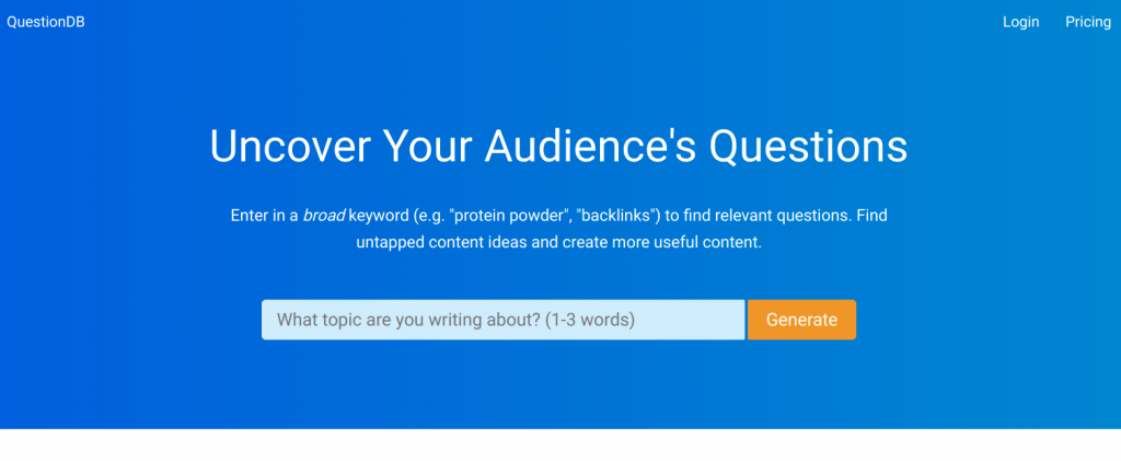 Question BD Seo Tool