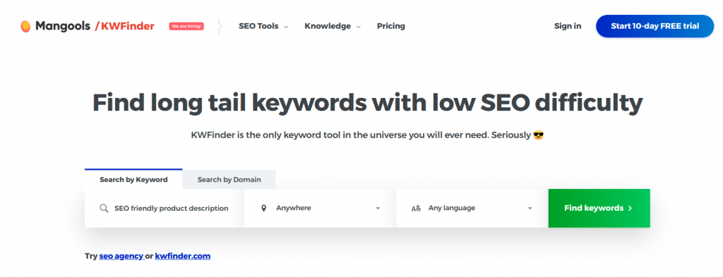 Keyword Finder