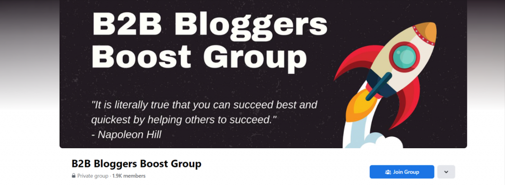 B2B Bloggers Boost Group