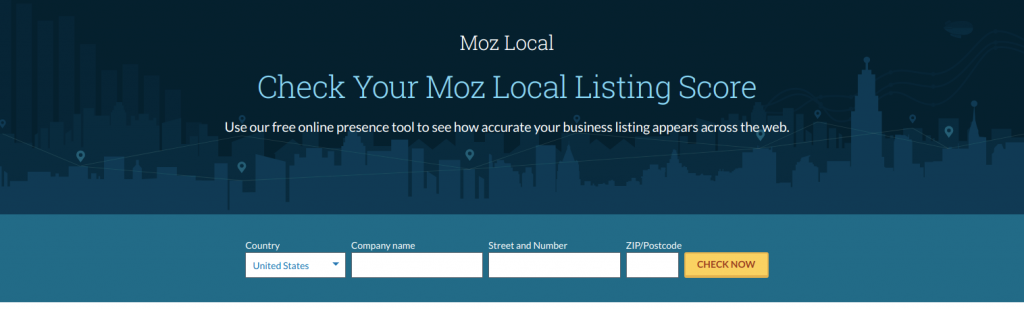 Build Citations- Moz Local