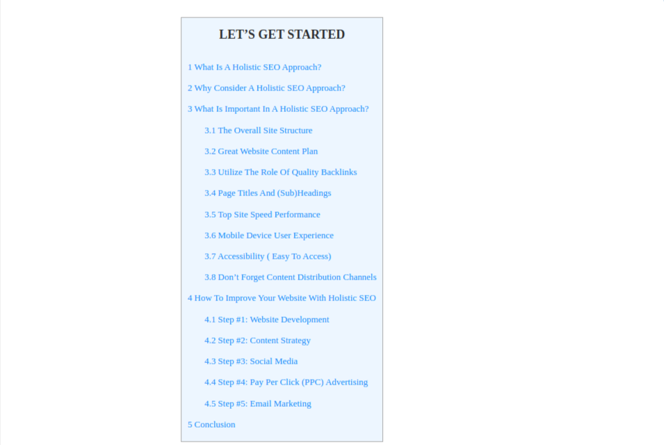 On Page SEO- Heading Tags- Incrementors