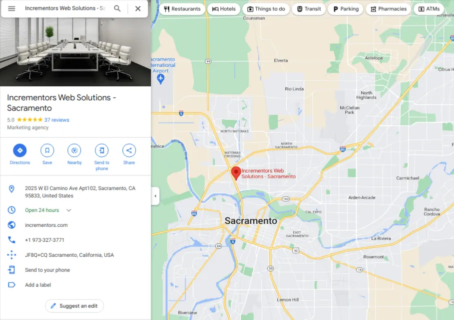 Small Business Local SEO Tips- Optimize Google My Business Profile- Incrementors.com