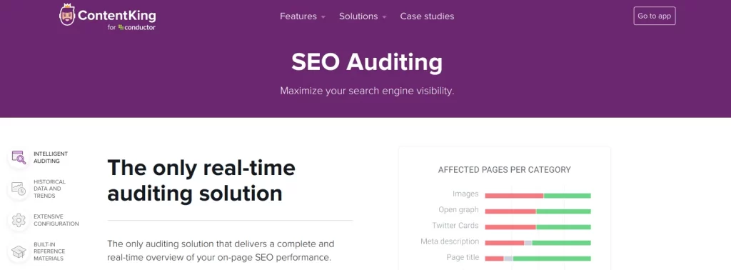 content king - seo analysis tools