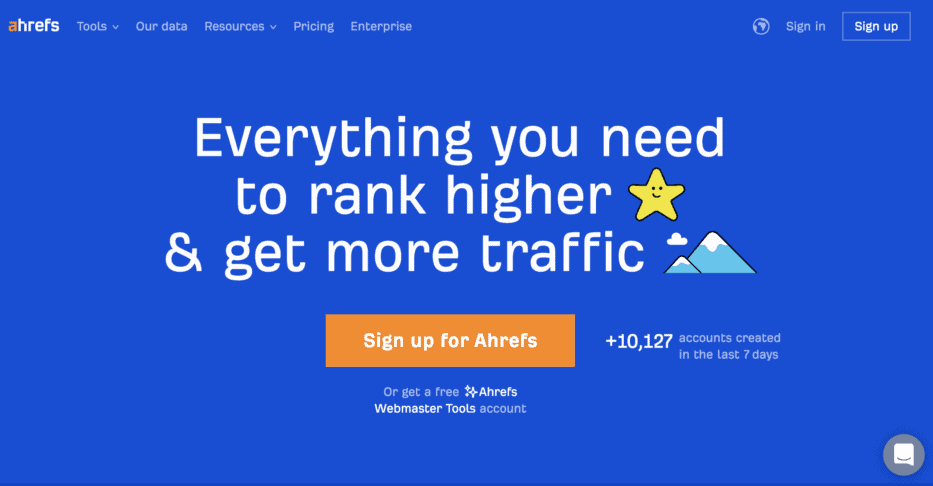 seo competitor analysis tools - ahrefs