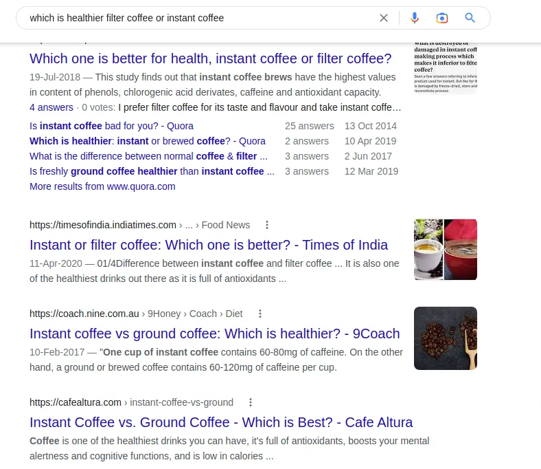 Commercial Users Intent