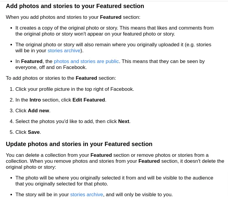 Guideline to update Featured Image