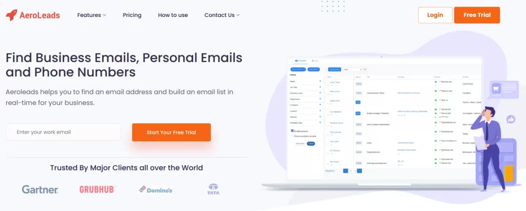 Lead Generation Tools- AeroLeads
