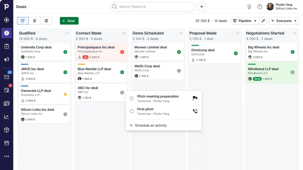 Lead Generation Tools-PipeDrive