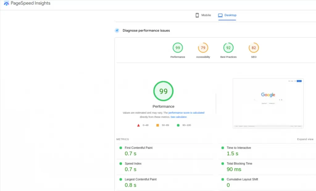 SEO Audit Tools- Google Page Insights