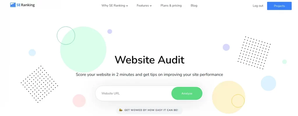 SEO Audit Tools- SEranking