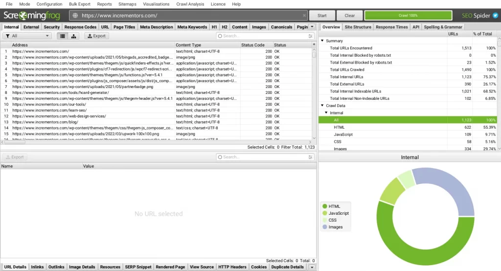 SEO Audit Tools- Screaming Frog Tool