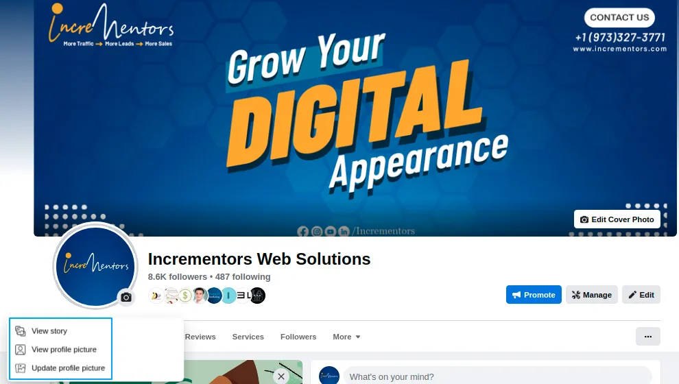 Update Profile Image for FaceBook SEO