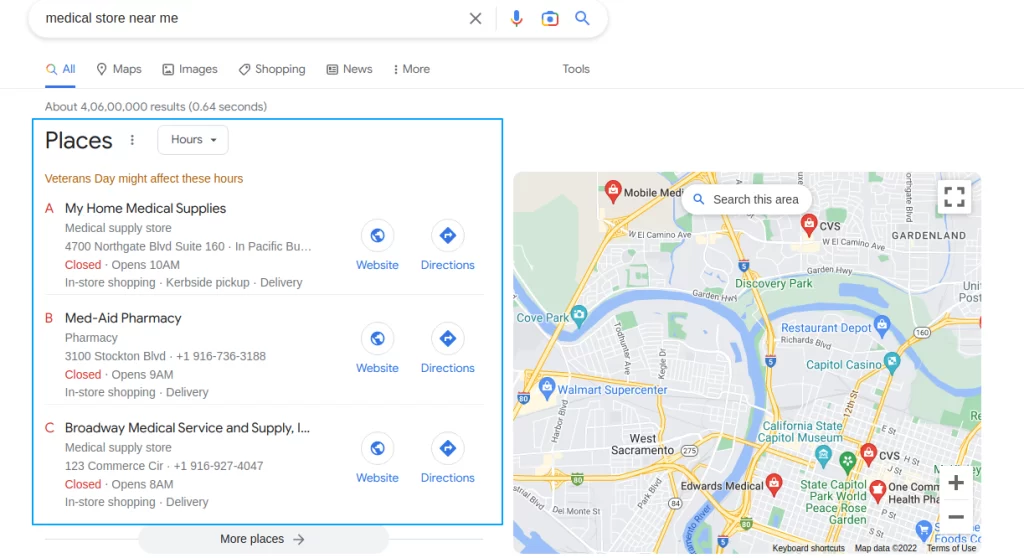 optimize for local 3 pack