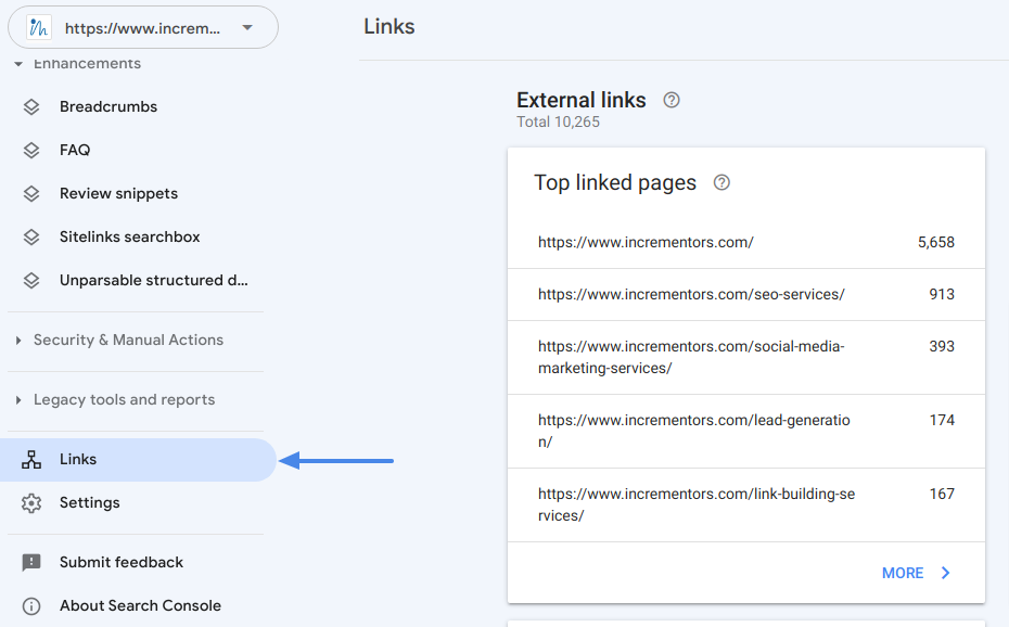 Check for spammy and unnatural links