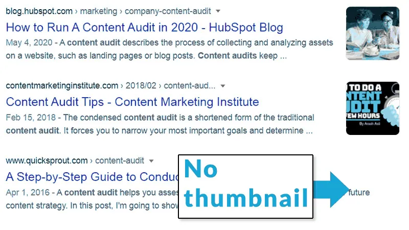 youtube video with no thumbnail