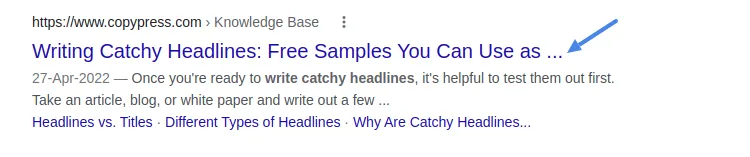 how to do seo on your own- optimize on-page elements - title