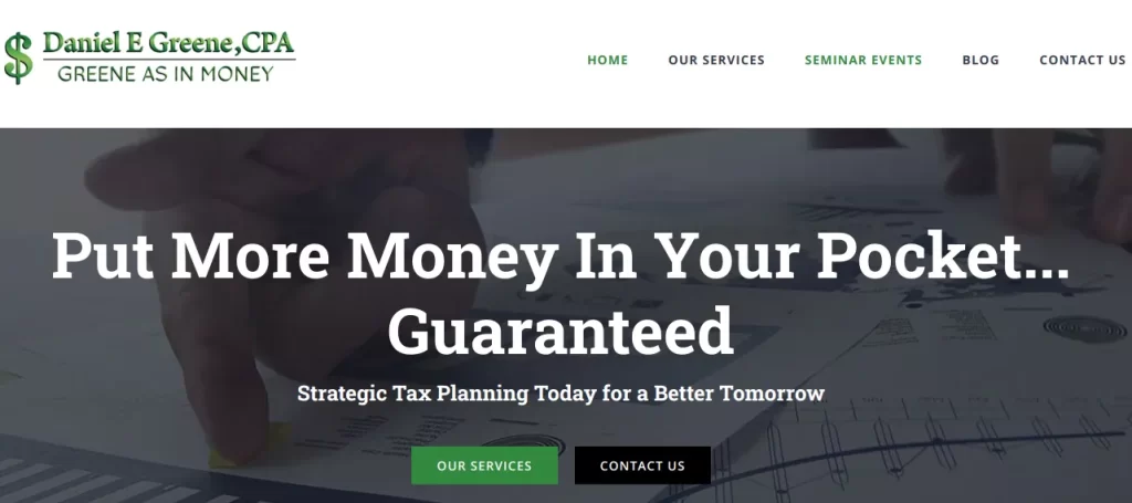 optimize your website's homepage