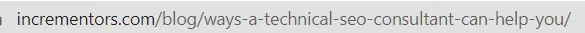 url of the blog