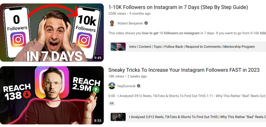 youtube seo tips- Include A Compelling & Custom Thumbnail